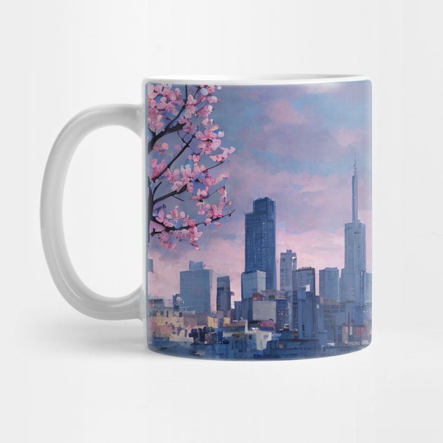 Spring in the City by The Brushstrokes Boutique